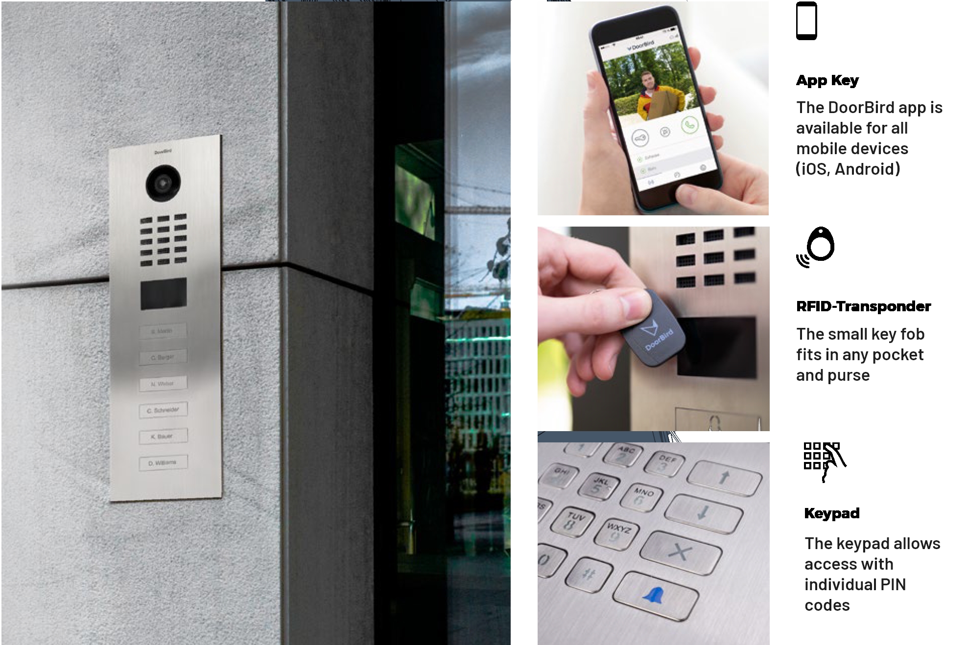 DoorBird Keyless Entry